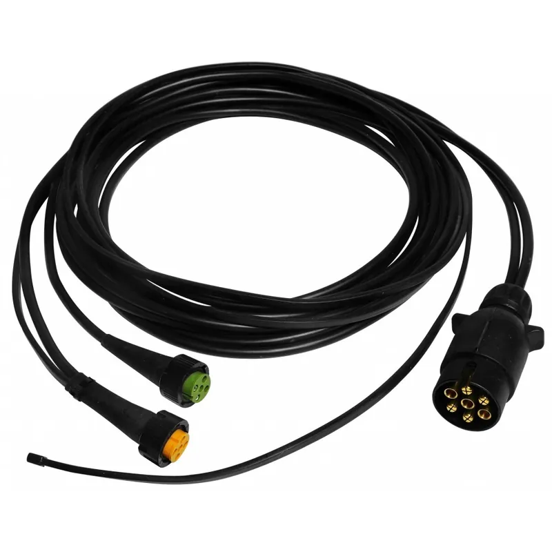 Cel mai bun preț CABLAJ ELECTRIC PENTRU REMORCI UȘOARE 5m ȘTECH CU 7 PINI / MARCAJE BAIONETĂ CU 5 PINI 1x5M