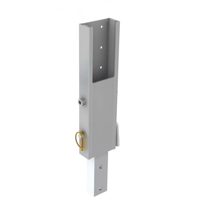 Preț mic Suport de stâlp din aluminiu, central, L 300 mm