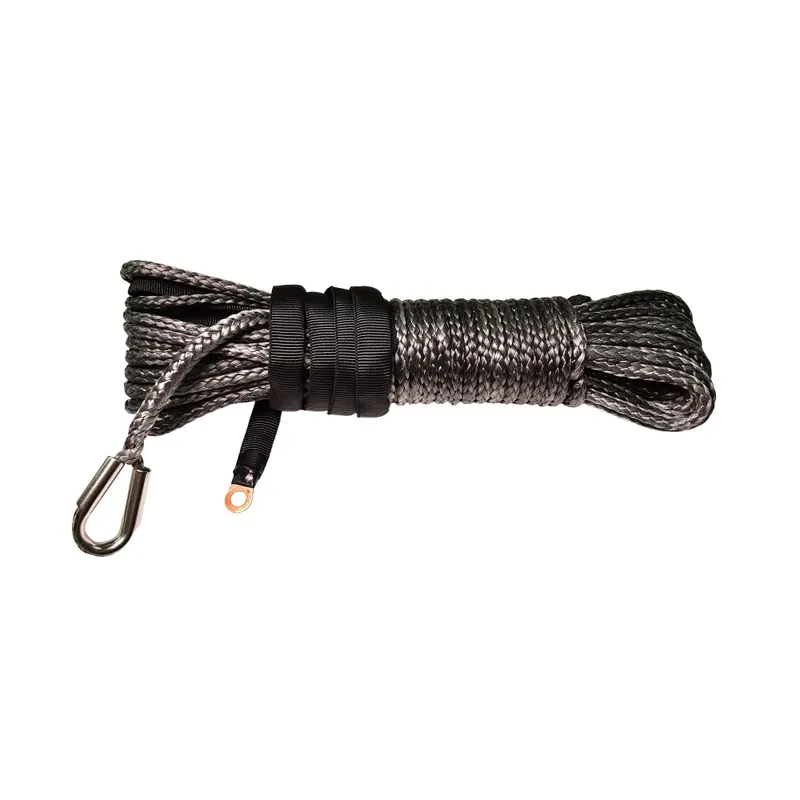 Calitate înaltă Coardă sintetică 5mm x 15m gri 2.44T QUAD ATV UTV