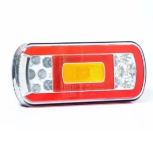 Reducere extra Stop led ingust FT-130 stanga cu cablu L0130L