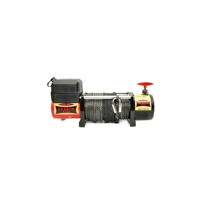 Troliu DRAGON 13000 LBS 12 V, 6 T cu frânghie sintetică Comandă acum