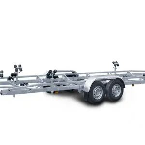 Cumpără acum P2520 HT Remorca peridoc Niewiadow 2700 kg , 2 AXE , 9.00 M X 2.55 M