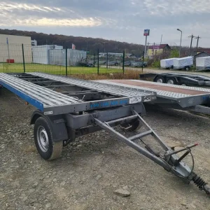 Trailer dublu Multimax de inchiriat Lichidare de stoc