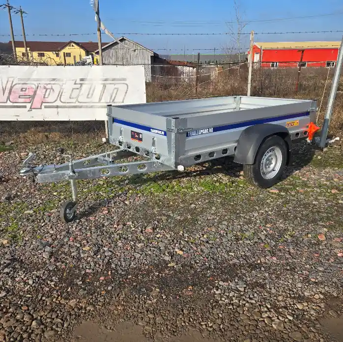 Reduceri Remorca Wiola Krakus 2.42×1.22 M, cu axa reintarita, 5 prezoane