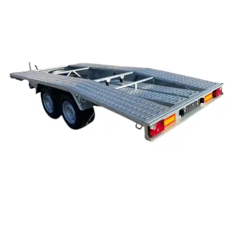 Trailer platforma transport auto Niewiadow Jupiter NM 5M, 2700 KG DMC, R14C Doar azi