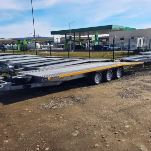Cumpără acum Trailer BESTTRAILERS Jupiter 6M, 3500 KG, 3 axe, R13+tabla striata