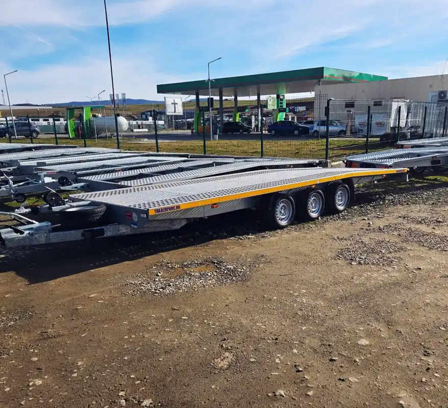 Cumpără acum Trailer BESTTRAILERS Jupiter 6M, 3500 KG, 3 axe, R13+tabla striata