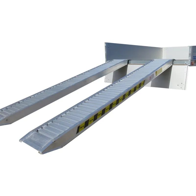 Rampe certificate din aluminiu L-3000 mm / 3,8 T Premium