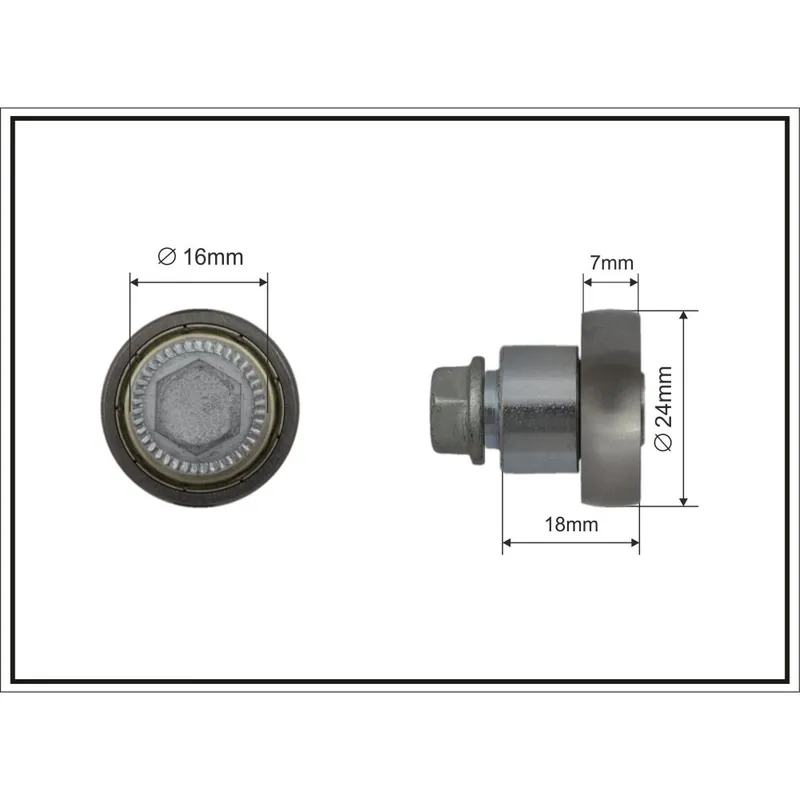 Cumpără acum Rolă pentru acoperiș/cortină FI 24 L 18