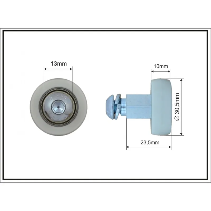 Rolă pentru acoperiș/cortină FI 30.5 L 23.5 Cumpărături sigure