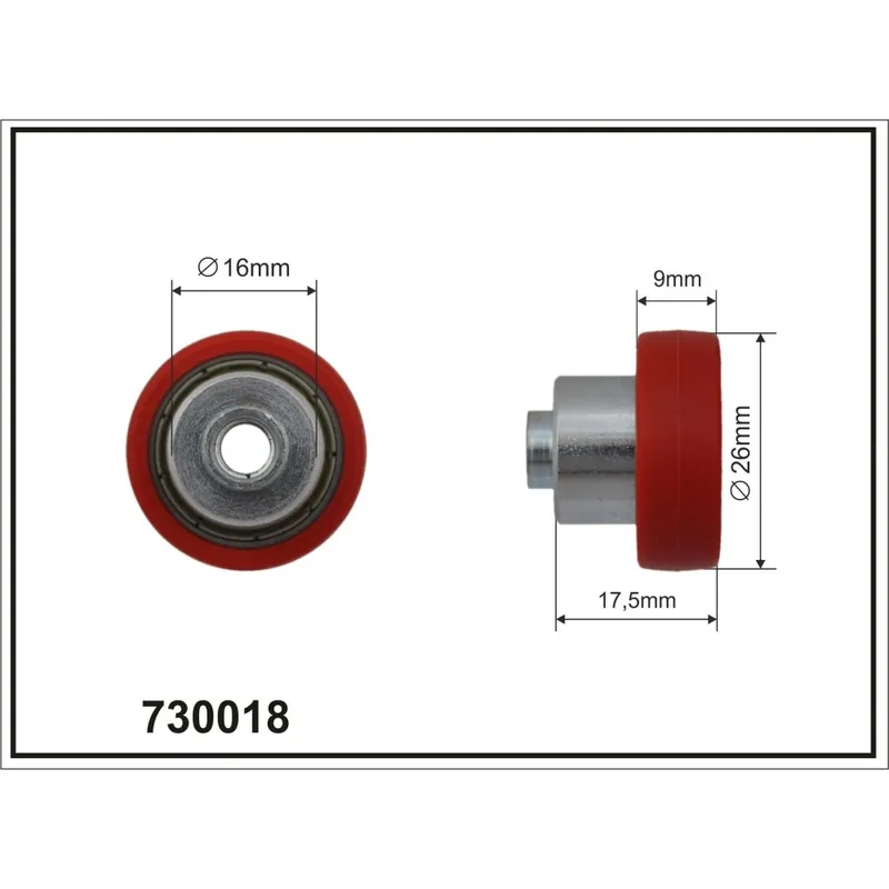 Rulou de acoperiș „VERSUS” FI 26 L 17.5 Premium