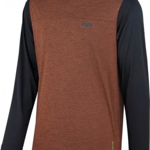 IXS IXS BLUZA FLOW X LONG SLEEVE JERSEY PORTOCALIU/NEGRU M - IX-JER-1370-2144-M Chilipir