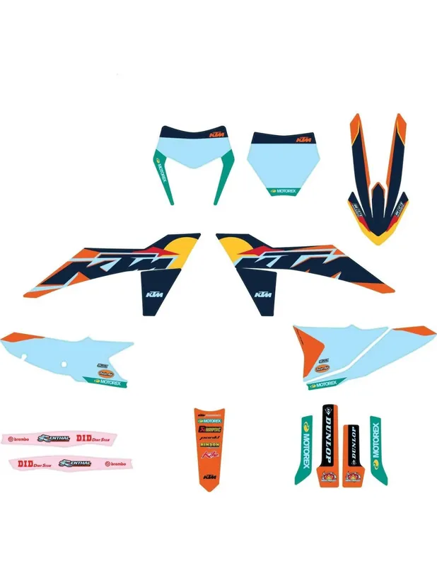 KTM FACTORY GRAPHICS KIT - A46008990000 Cel mai vândut