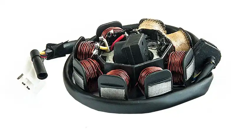 Stator GY6 50-80cc 4T (8 bobine+senzor scanteie) Livrare rapidă