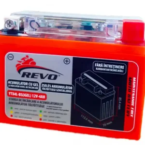Acumulator Revo 12V-4Ah cu I-Gel Livrare rapidă