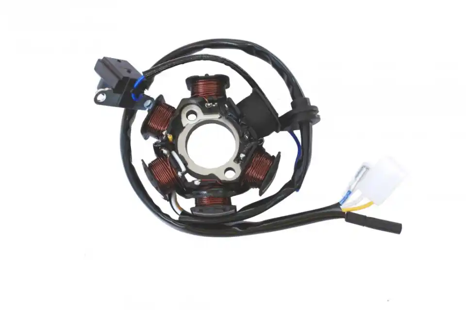 Stator GY6 50-80cc 4T (6 bobine+senzor scanteie, 4 fire) Doar azi