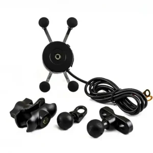 Suport telefon MOTO/compatibil cu orice lungime de telefon/ lățime minimă 4 cm, lățime maximă 8 cm Cumpără acum