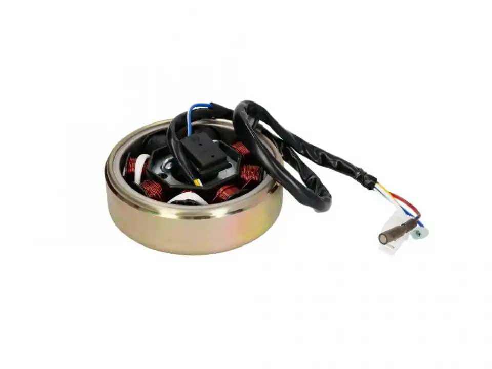 Ansamblu stator+rotor GY6 50cc 4T, 139OMB, 8 bobine Bestseller