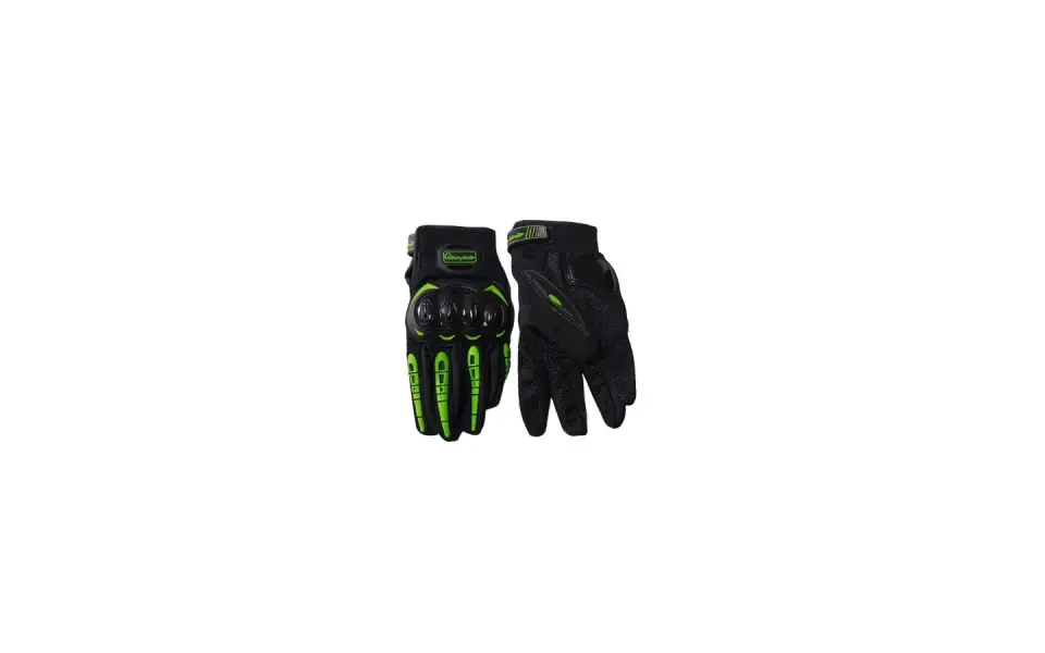 Ofertă limitată Set mănuși moto Negru + Verde M