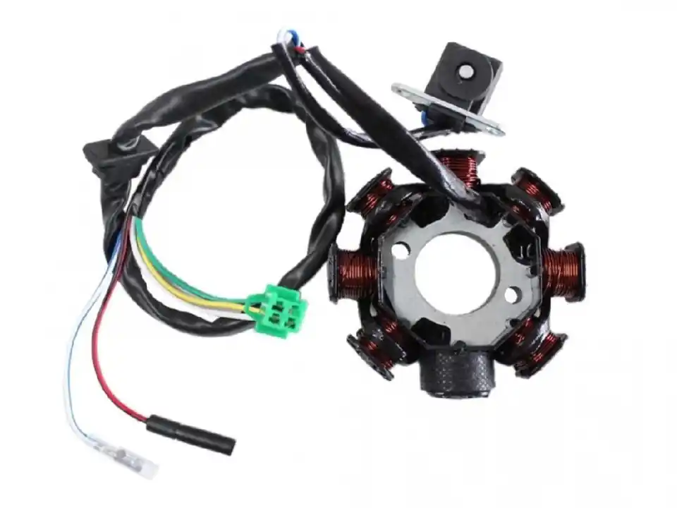 Stator GY6 125-150cc (8 bobine+senzor scanteie) Plată securizată