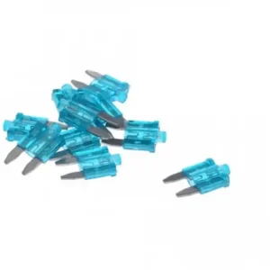 Set 10 sigurante electrice mini cu led 15A Bestseller
