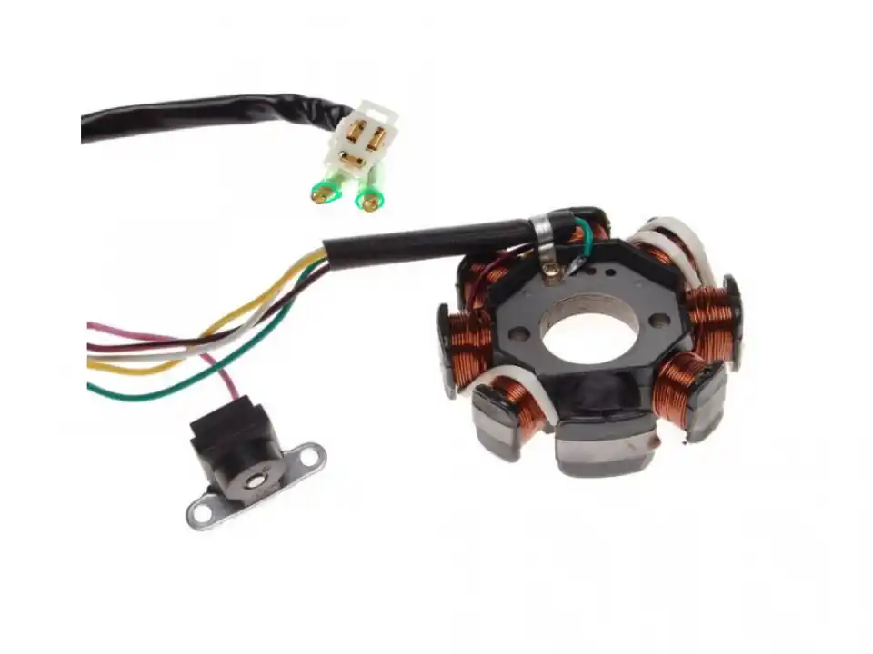 Super ofertă Stator ATV 70cc 4T, 8 bobine+senzor scanteie