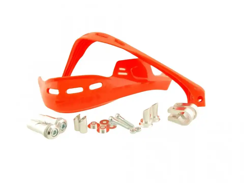Set protectii maini enduro-culoare portocalie Noutate