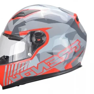 Cumpără acum Casca integrala TRENDY 20 T-503, gri-rosu mat, marimea L