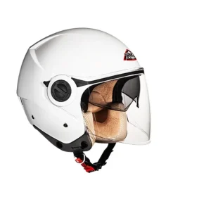 Discount Casca scuter SMK COOPER WHITE GL100 marimea M