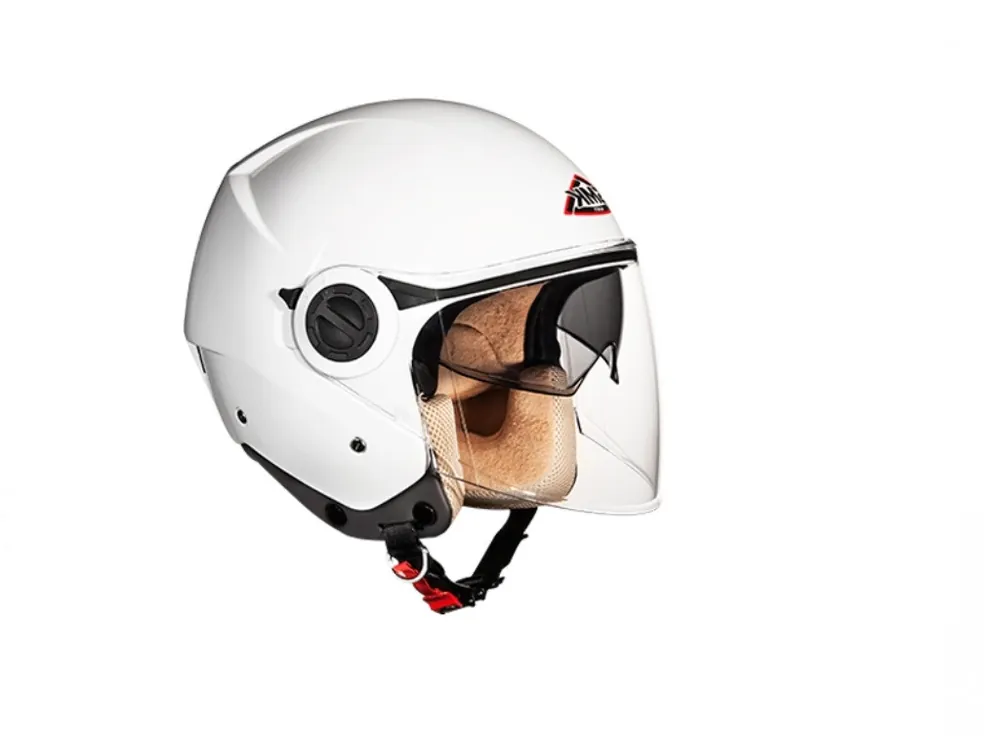 Discount Casca scuter SMK COOPER WHITE GL100 marimea M