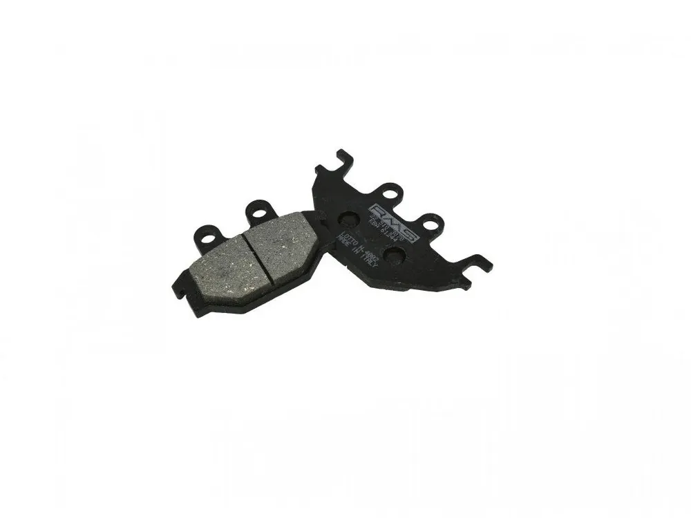 Ofertă de sezon Set placute frana fata organice Kymco KXR 250 cc, 93.9x47x8.6 72.3x47x10.9
