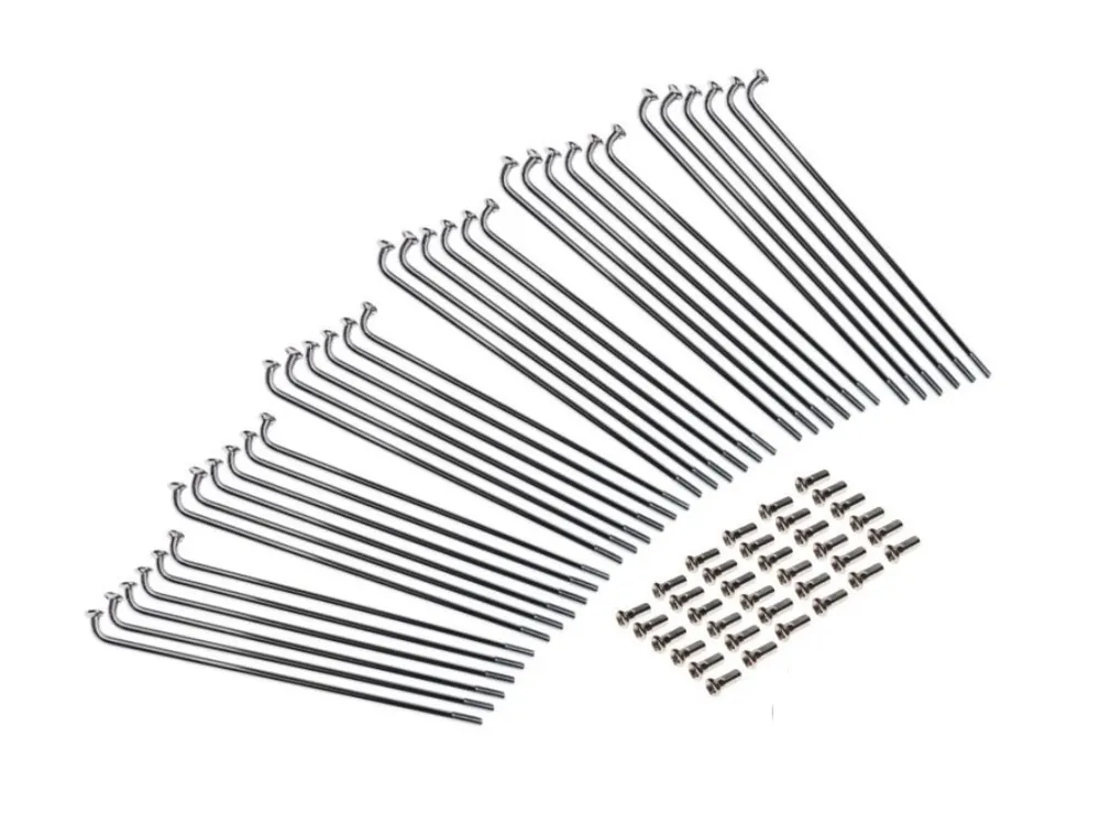 Expediere rapidă Set 36 spite si nipluri 193 mm, grosime 3.1mm