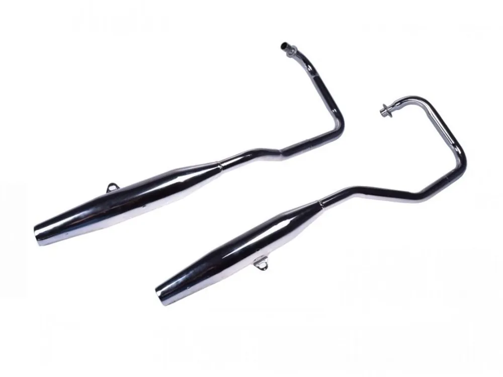 Set esapament complet Kingway chopper, Romet R125 R150, King 125cc Cel mai vândut
