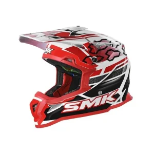 Cumpărături sigure Casca enduro SMK ALLTERRA TRIBOU, Negru-Rosu, Marimea S