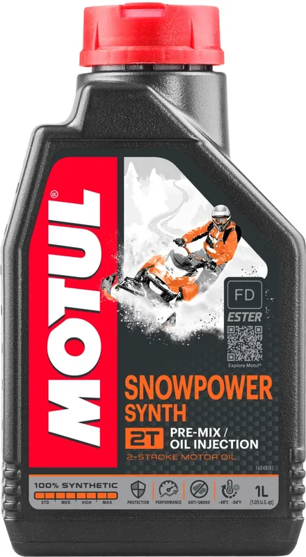Reducere extra Ulei Motor SNOWPOWER SYNTH 2T Motul, 1L