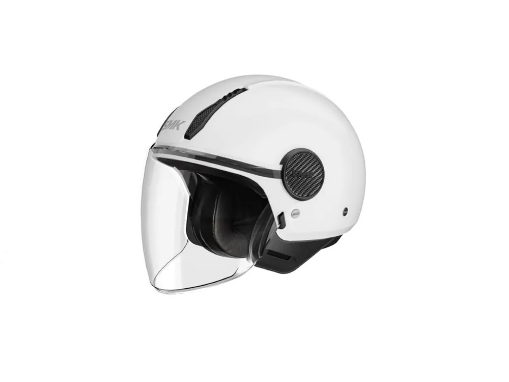 Casca moto open face SMK LAMINAR SOLID, ALBA marimea XL, unisex, SMK0120/GL100/XL Plată securizată