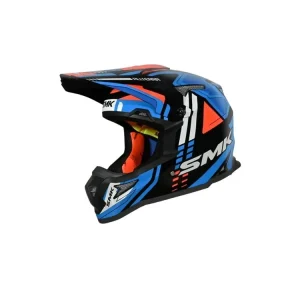 Vezi acum Casca enduro SMK ALLTERRA X-Sprint, marimea S, alb-albastru-portocaliu, SMK0117/25/GL257/S